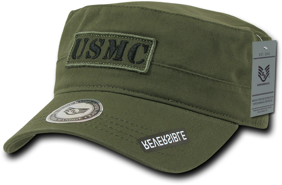 Marines Usmc Cap Vintage Military Style Reversible - Baseball Cap (1000x1000), Png Download