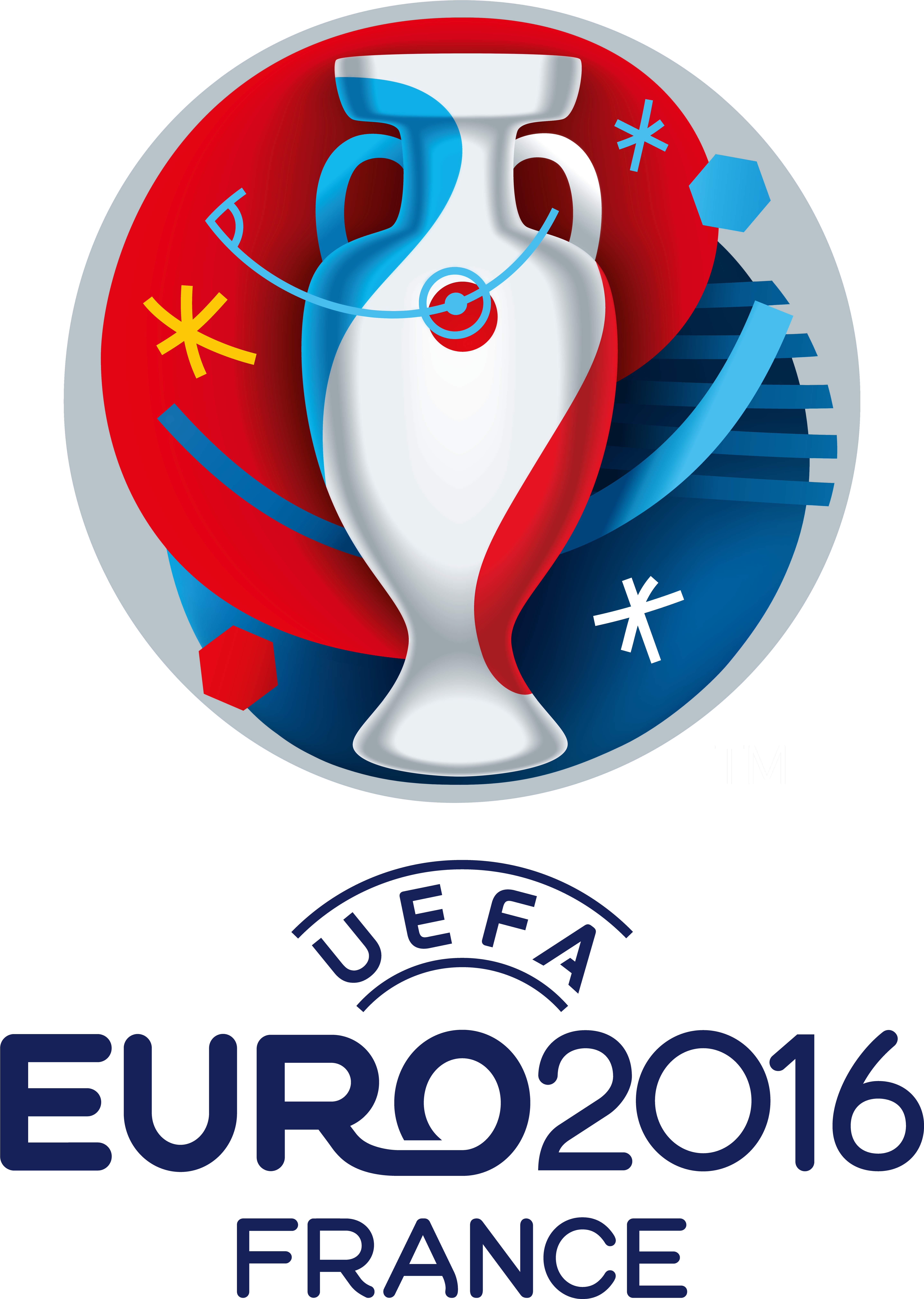 Euro 2016 Logo High Quality Png Transparent Image (5979x8360), Png Download