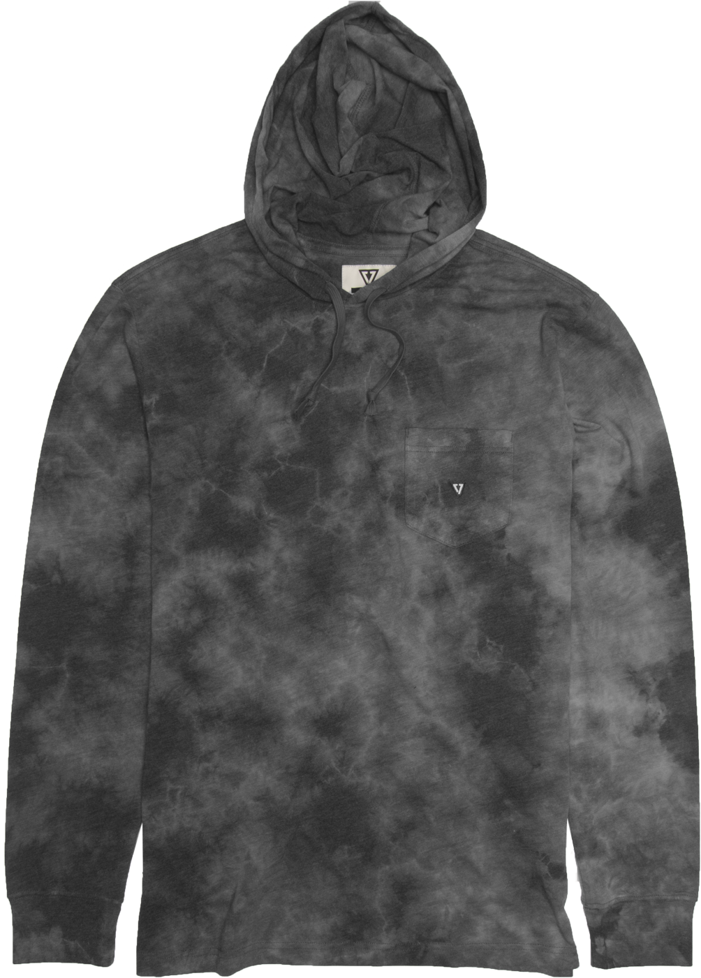 Calipher Tie Dye Hoodie - Blue Tie Dye Hoodie Mens (1440x1440), Png Download