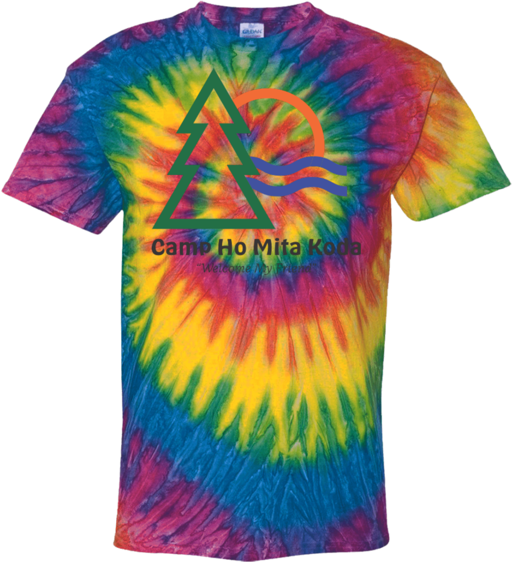 Official Camp Tie Dye T Shirt Adult - Astroworld Tie Dye T Shirt (1155x1155), Png Download