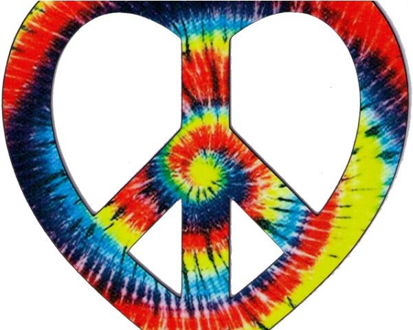 Peace Sign Clipart Tie Dye - Peace (640x480), Png Download