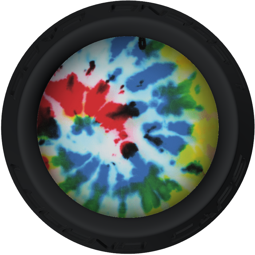 Tie Dye Lacrosse Stick Black End Cap - Portrait Of A Man (830x830), Png Download