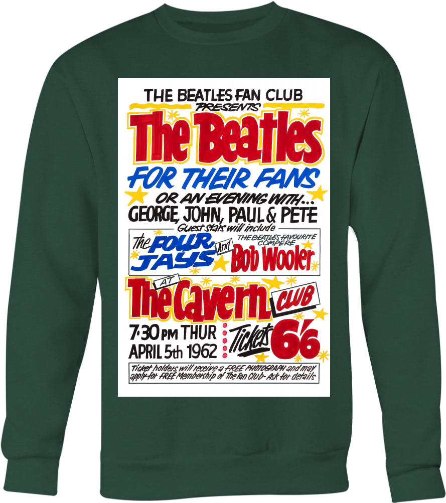 The Beatles For Their Fans Sweatshirt - Long-sleeved T-shirt (1024x1024), Png Download