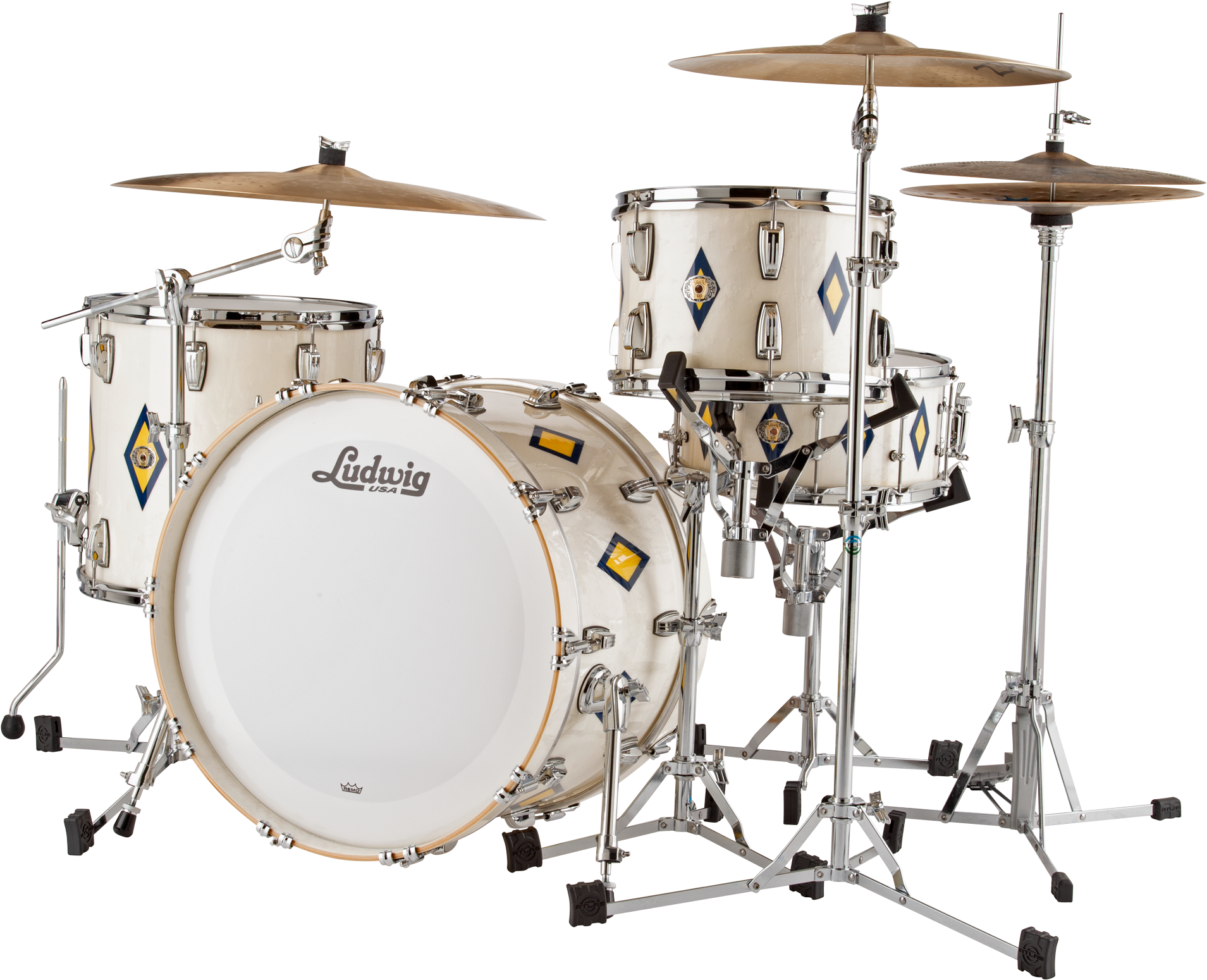 110th Anniversary Drum Kits - Ludwig 110 Anniversary Kit (2000x1606), Png Download