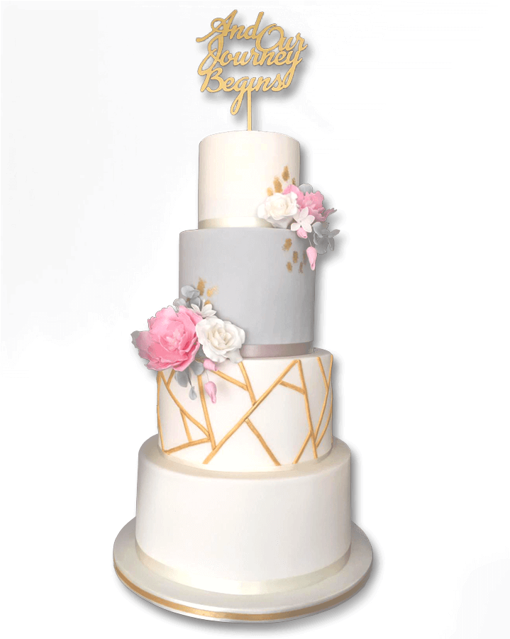 Wedding Cake Company Preston - Wedding Cake (750x900), Png Download