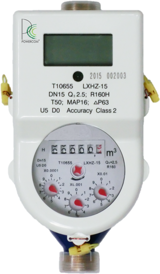 Prepayment Water Meter - Water Meter Token (710x1125), Png Download