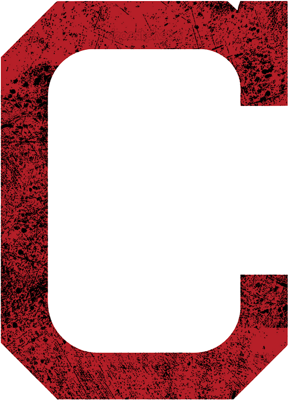 Cleveland Indians 1978-1985 Cap Logo Distressed Iron (822x1086), Png Download