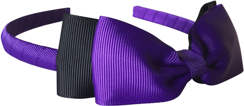 Purple & Black Hair Accessories - Silk (1024x1024), Png Download