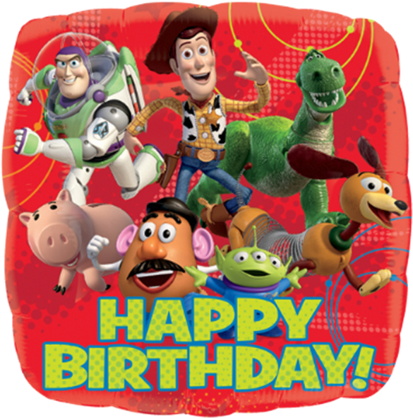 Imagens De Globo Toy Story - Toy Story Foil Balloons (600x600), Png Download