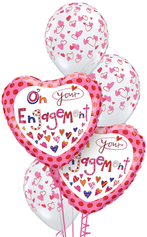 Download Hd Disponibles Para Cualquier Ocasion Nuestros Globos Globos De Corazones Rosas Transparent Png Image Nicepng Com