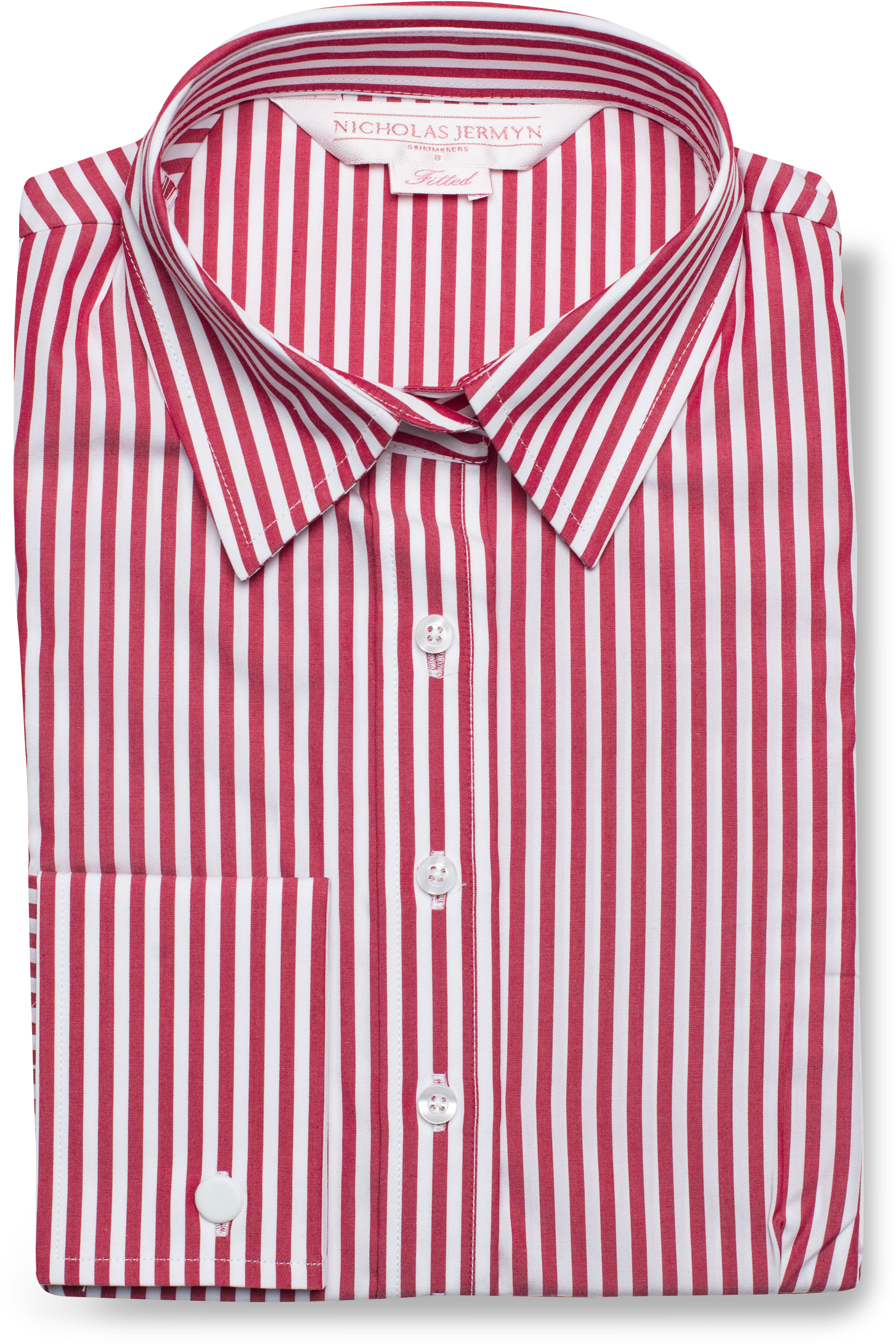 Bold Stripe Shirt Red Women's Business Shirt - Camicie Uomo Botton Down Barba (1512x2268), Png Download