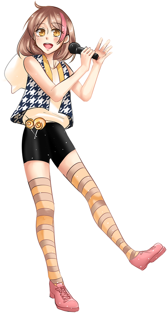 小怕 - Cartoon (600x1105), Png Download