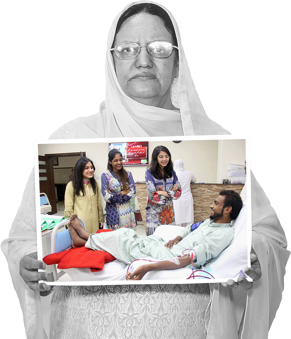 Bilqees Sarwar, Chairwoman, Bilqees Sarwar Foundation - Clinic (992x1116), Png Download