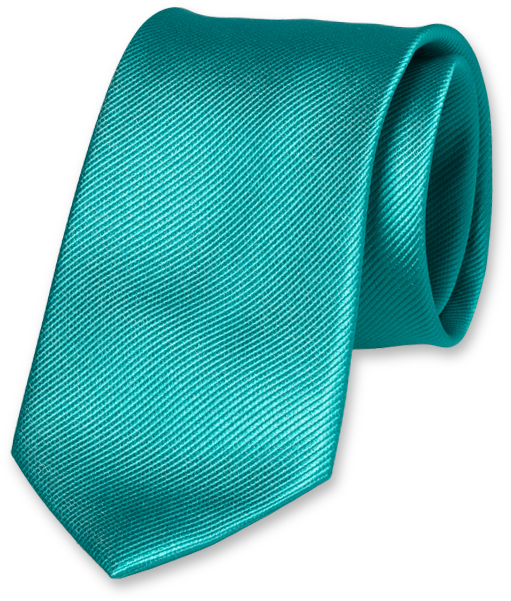 Dark Turquoise Silk Tie - Corbata Color Verde Turquesa (624x624), Png Download