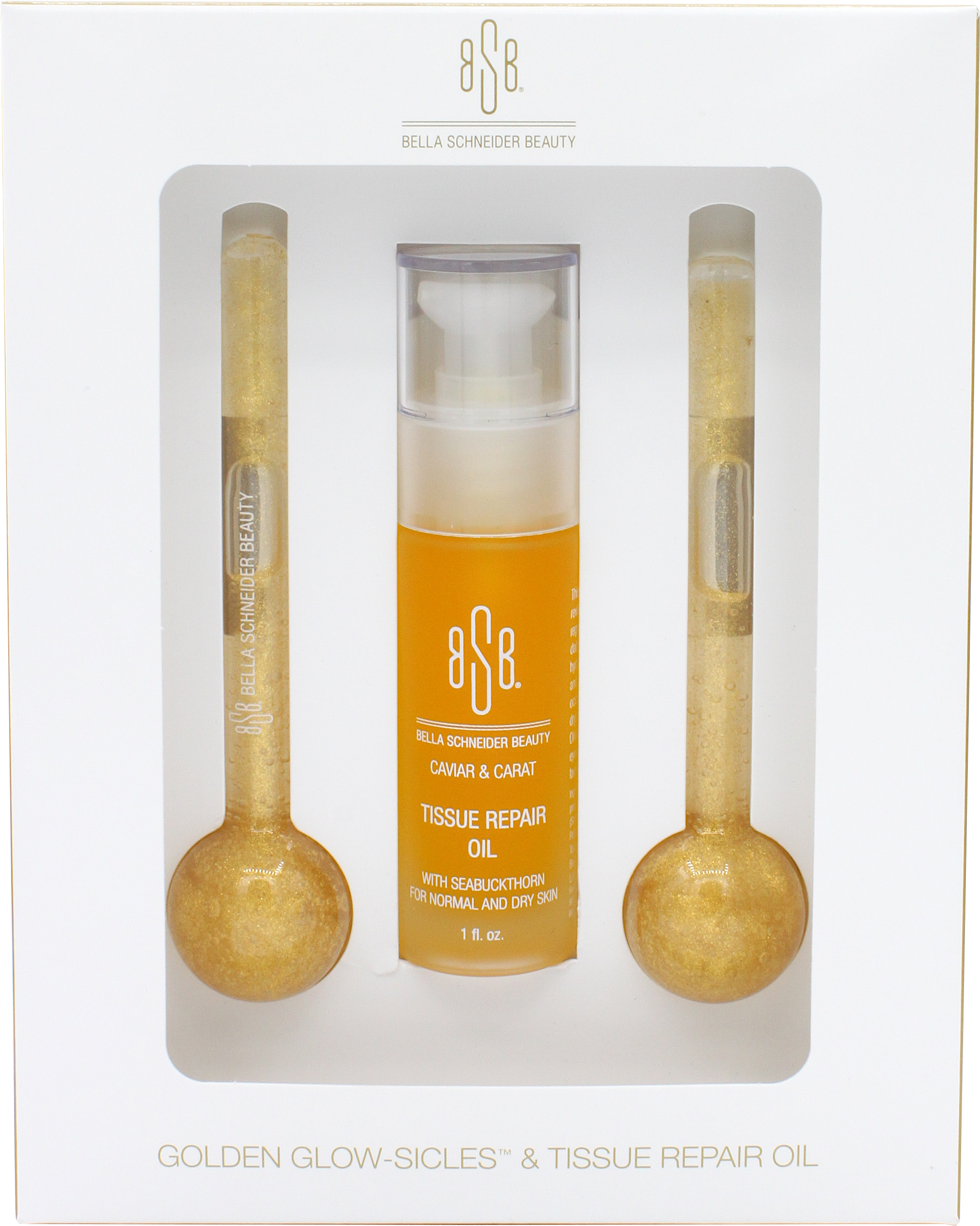Bsb Golden Glow-sicles™ & Tissue Repair Oil - Cosmetics (2643x2643), Png Download
