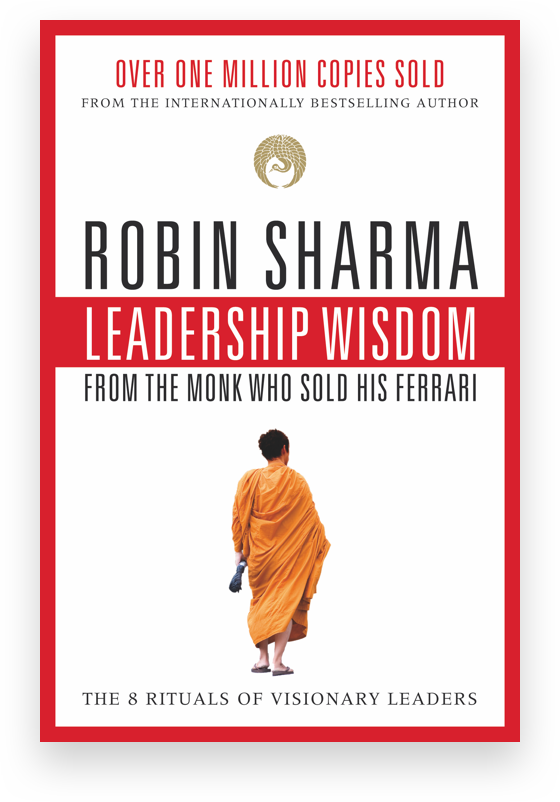 Leadership Wisdom By Robin Sharma (560x802), Png Download