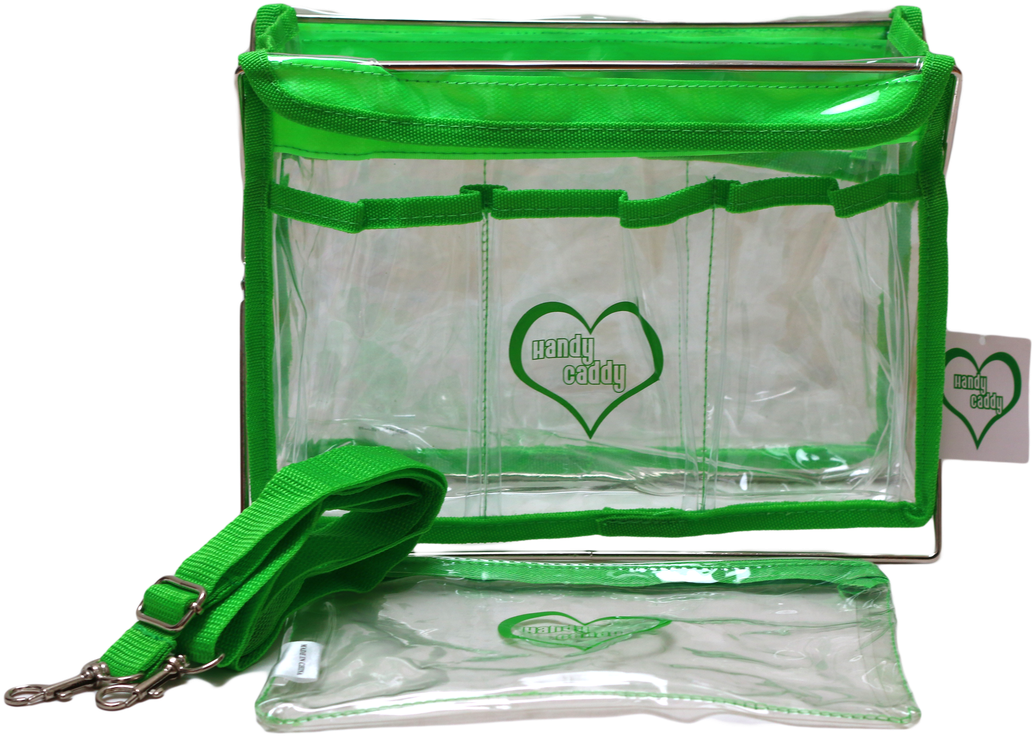 6 Pocket Hot Green Organizer The Handy Caddy Extra - Bag (1280x853), Png Download