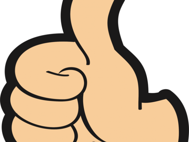 Ok Clipart Money Hand Sign - Thumbs Up Png Clipart (640x480), Png Download