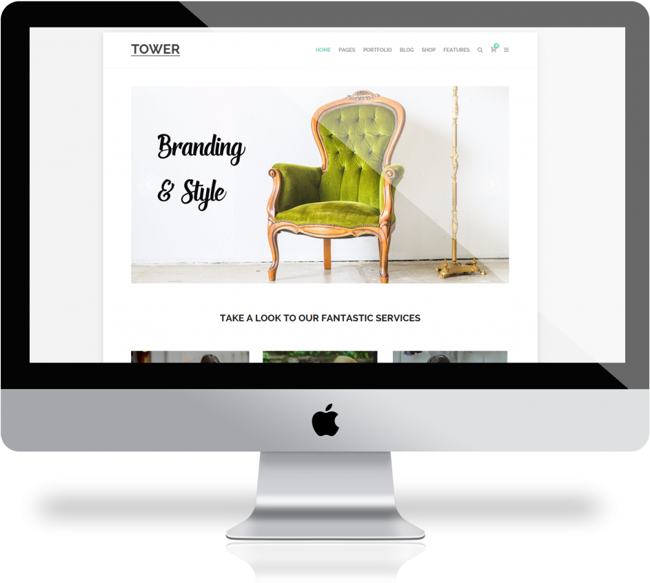 Imac Mockup Png - Imac Psd Mockup Png (1024x874), Png Download