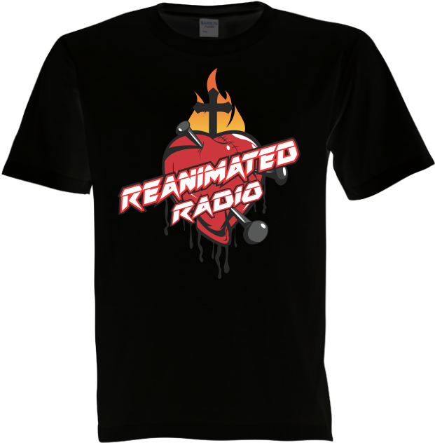 Heart Logo T Shirt Reanimated Radio - Active Shirt (680x680), Png Download