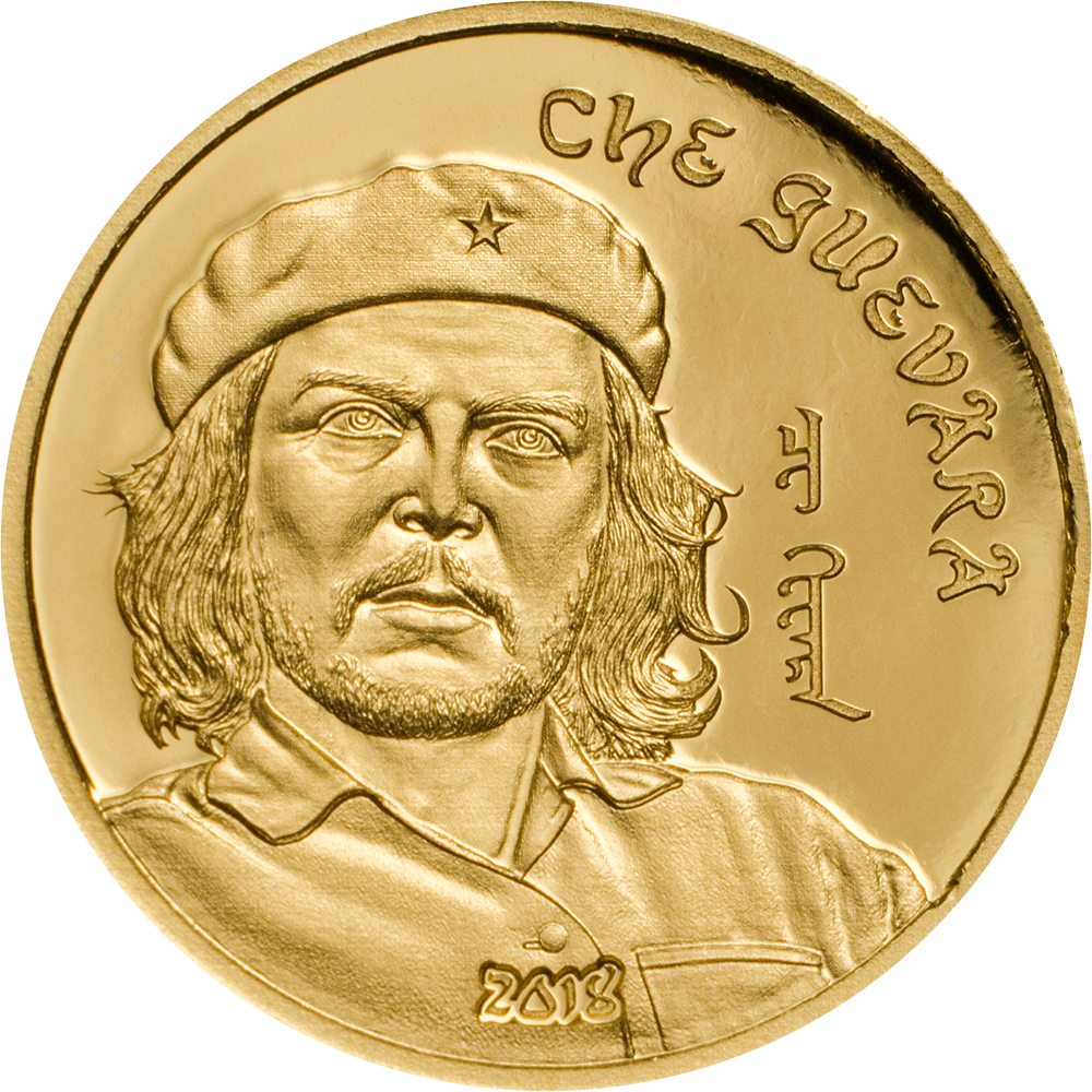 Mongolia - 2018 - 1000 Togrog - Che Guevara - Moneda De Burkina Faso 2018 (1000x1000), Png Download