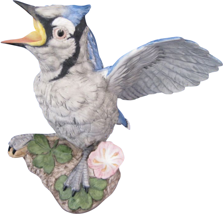 Boehm Fledgling Blue Jay - Blue Jay (742x742), Png Download
