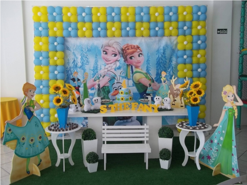 Frozen Fever - Decoração Da Frozen Fever (840x840), Png Download