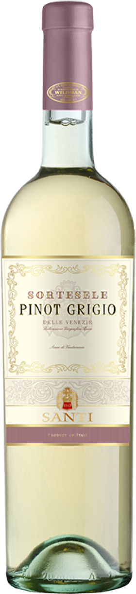 Santi Pinot Grigio - Santi Sortesele Pinot Grigio 2011 (400x1234), Png Download