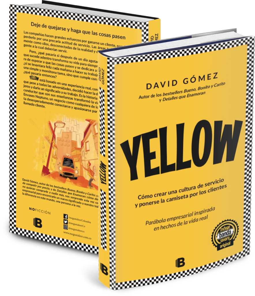 Yellow Libro Impreso - Cultura De Servicio Al Cliente Libros (884x1024), Png Download