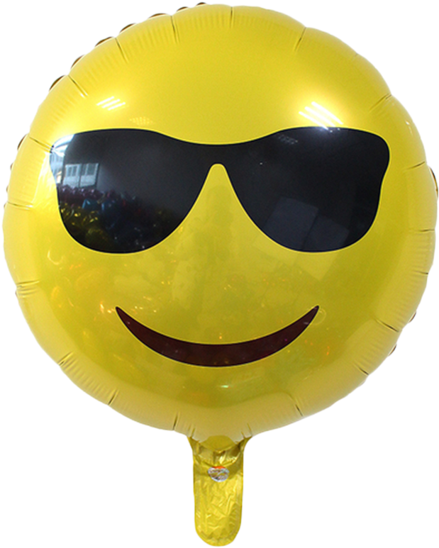 Emoji Sunglasses - Emoji Ballons (850x850), Png Download