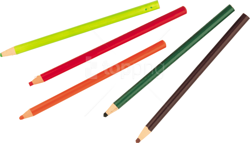 Free Png Color Pencil's Png Images Transparent - Colored Pencils Png (850x487), Png Download