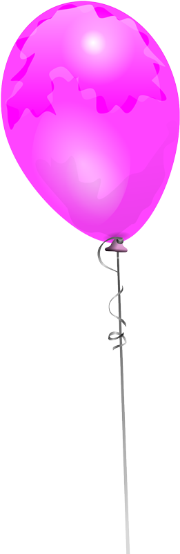 Ď - Balloon Clip Art (400x800), Png Download
