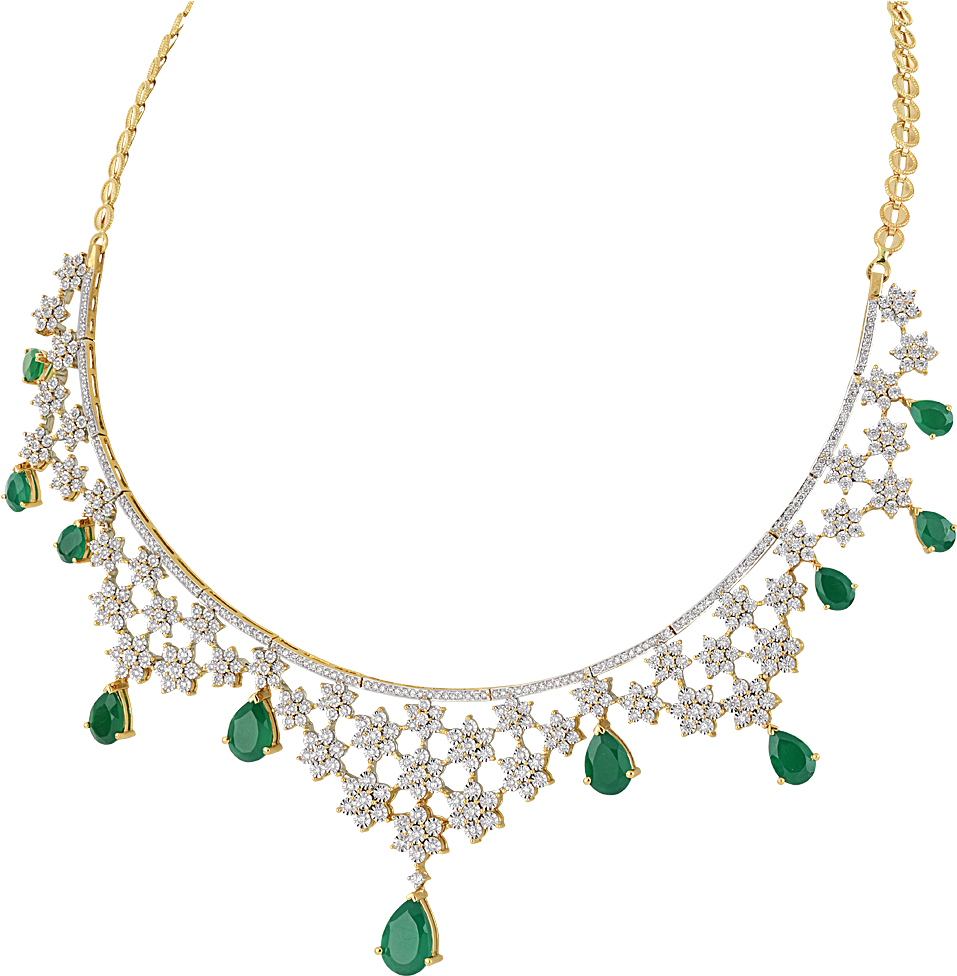 Diamond Necklace Png - Necklace (1200x1000), Png Download