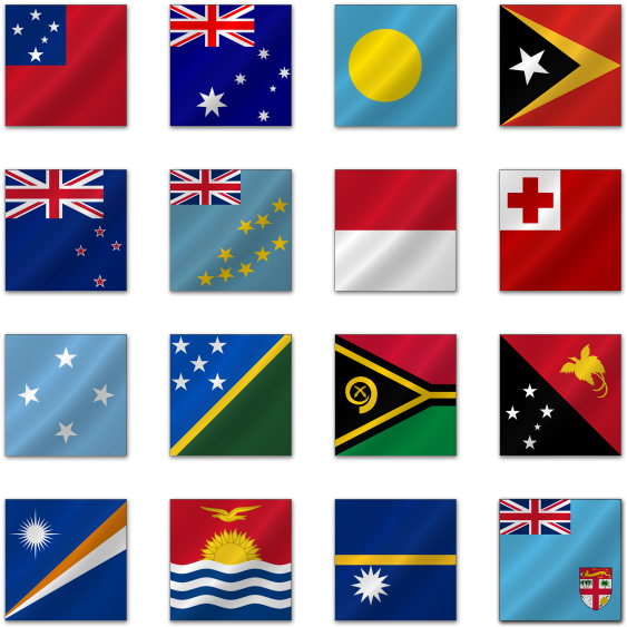 Search - Australian Flags (592x592), Png Download