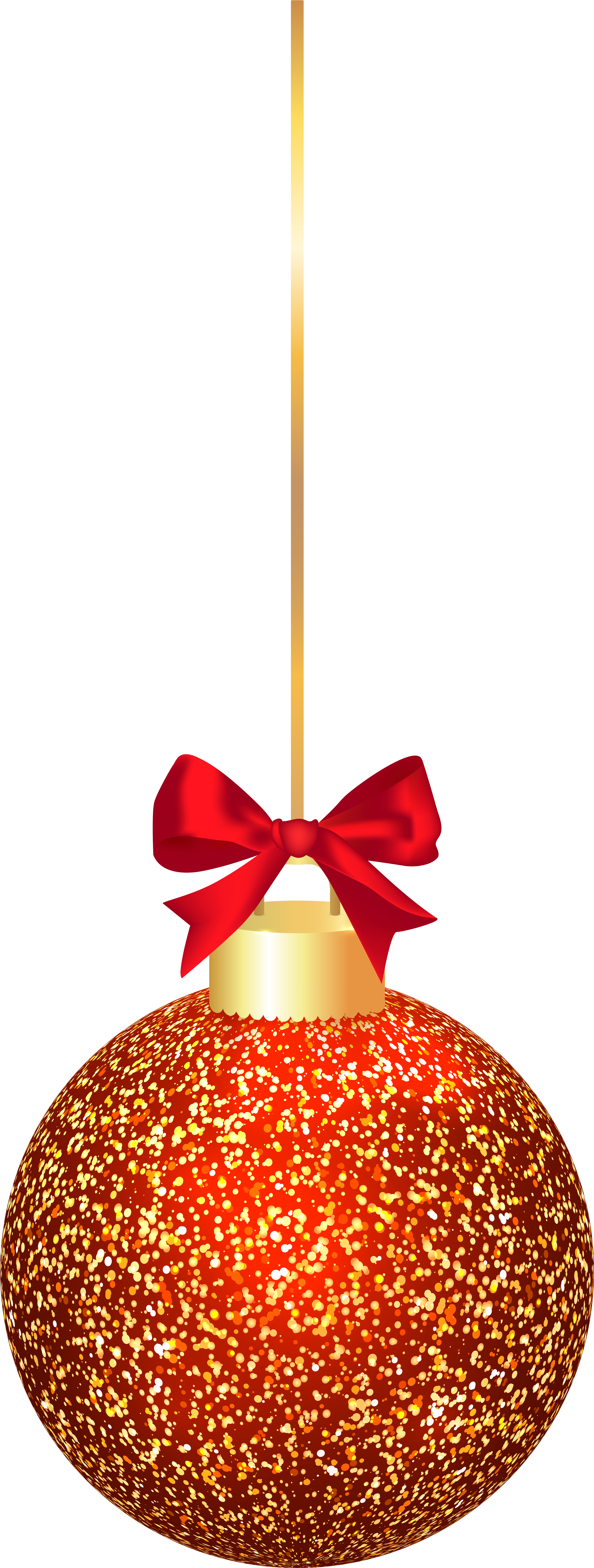 Elegant Christmas Ornament Clipart Free (3078x8000), Png Download