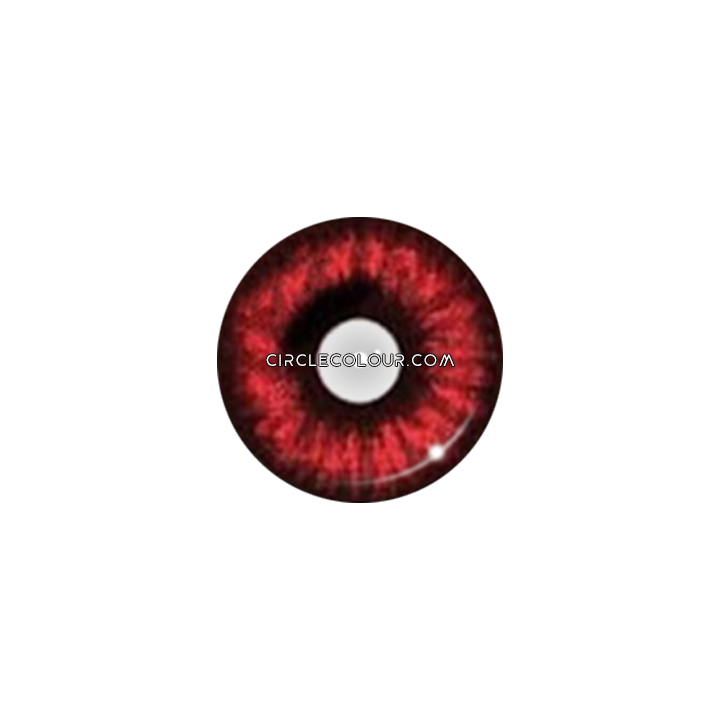 Molten Bloody Lava 22mm Scleral Colored Contacts Lens - Circle (720x720), Png Download