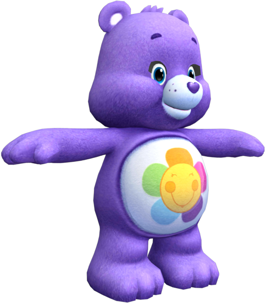 Download Zip Archive - Care Bears Harmony Bear Png (750x650), Png Download