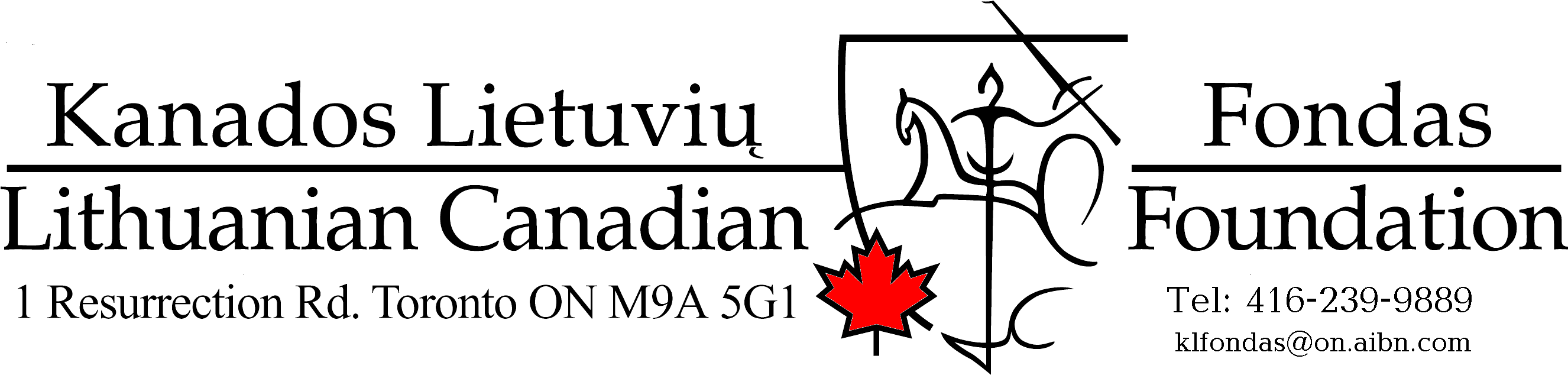 Lithuanian Canadian Foundation - Illustration (2655x733), Png Download