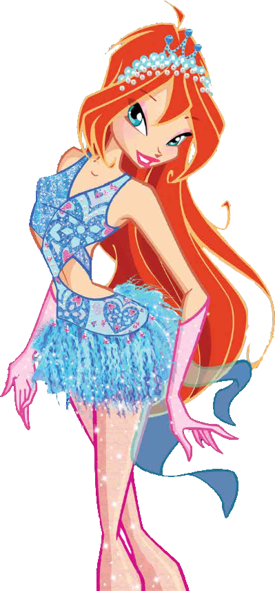 Bloom Winx Club, Cartoon Girls, Pinterest Board, Roxy, - Winx On Ice Bloom (399x856), Png Download