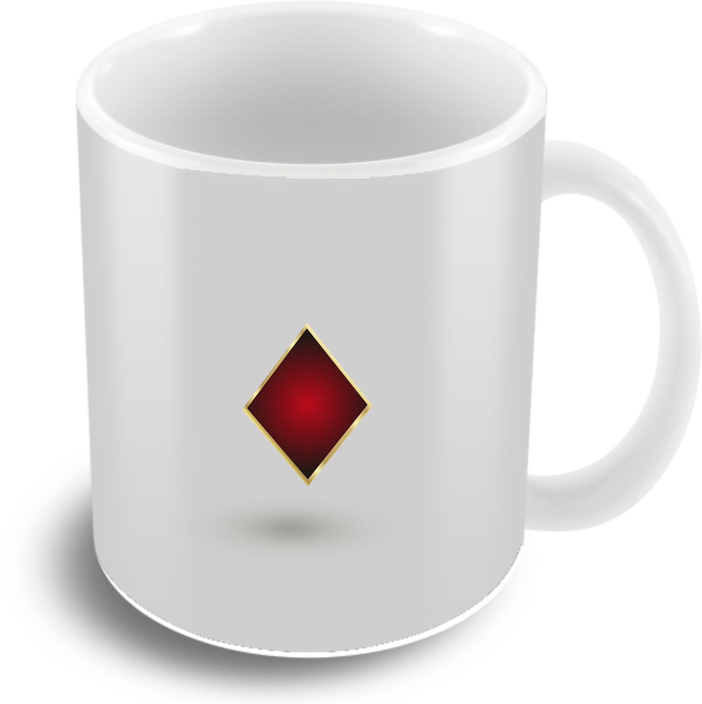 Royal Poker Diamond Icon - Mug (1500x1500), Png Download