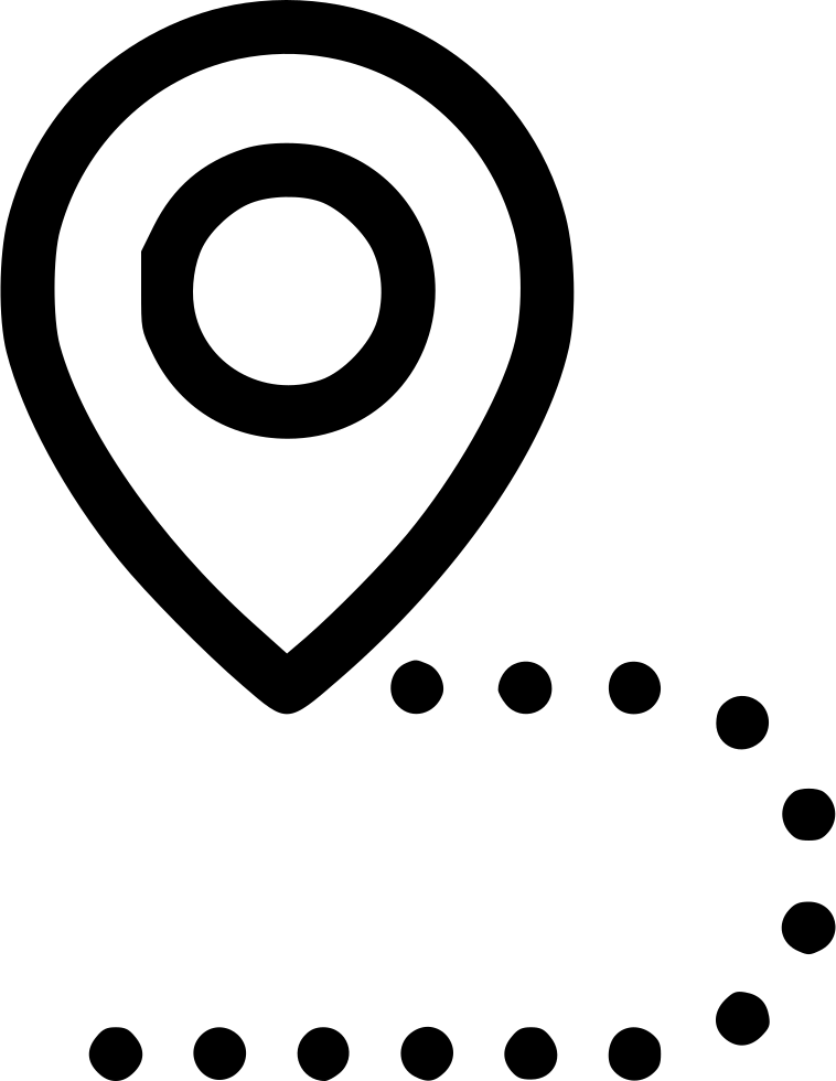 Location Pin Marker Goal Svg Png Icon - Circle (758x980), Png Download