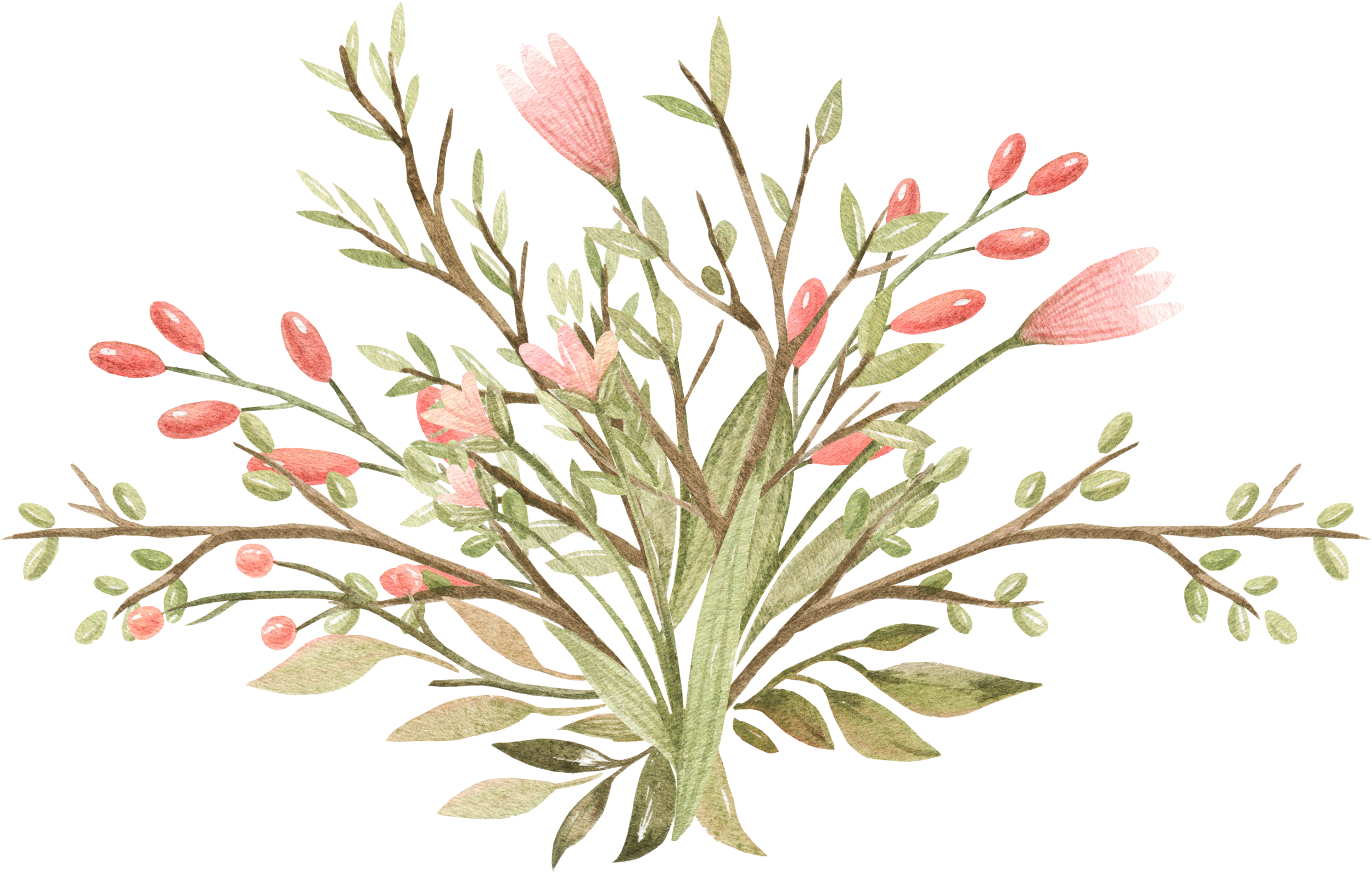 Mexican Flowers Png (2500x1588), Png Download