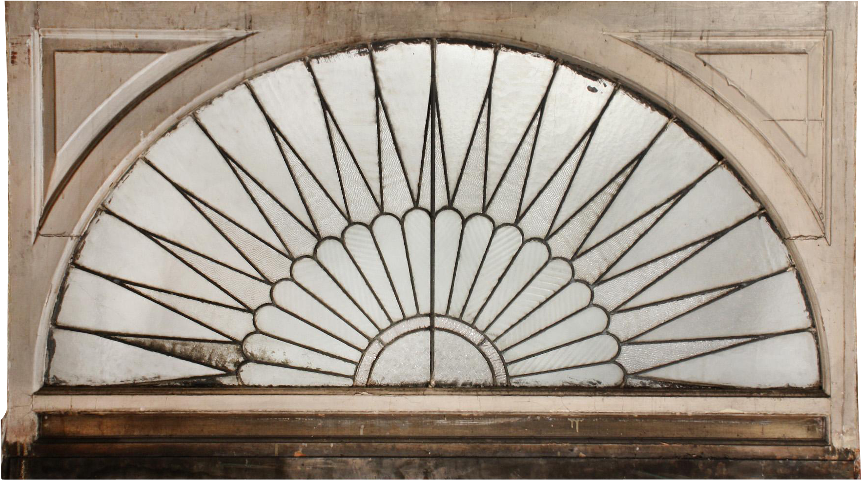 Antique Arched American Leaded Glass Window (1763x1763), Png Download