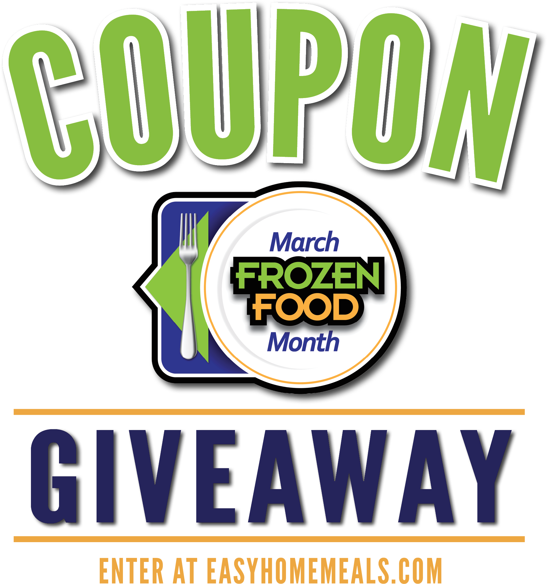 Png March Giveaway Logo With Url - Frozen Food (2083x2083), Png Download