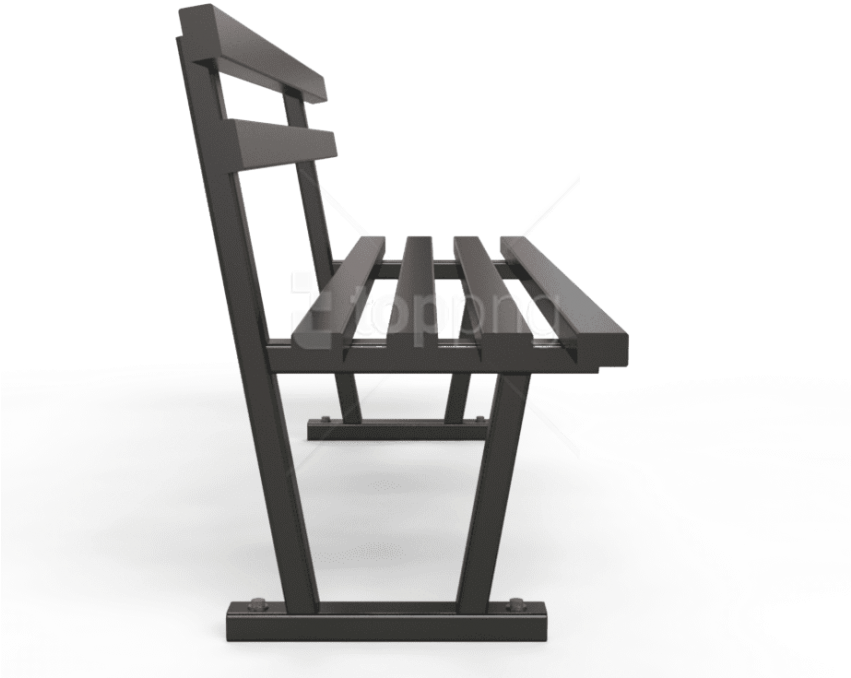 Free Png Park Bench Png Png Image With Transparent - Chair (850x709), Png Download