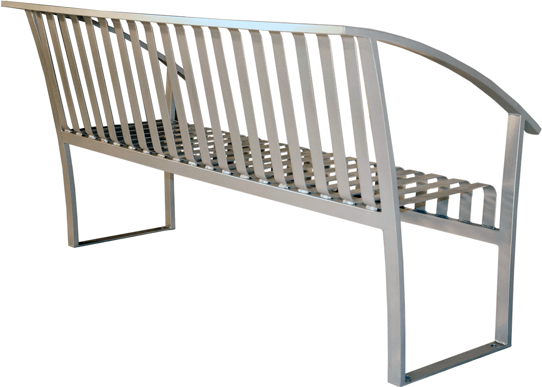 Download Hd Turisno Park Bench All Metal Wishbone Site Furnishings Bench Transparent Png Image Nicepng Com