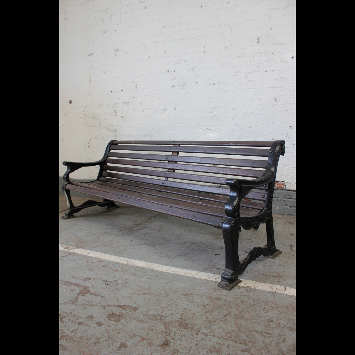 0012008 Wooden Park Bench X1 - Bench (1200x1200), Png Download