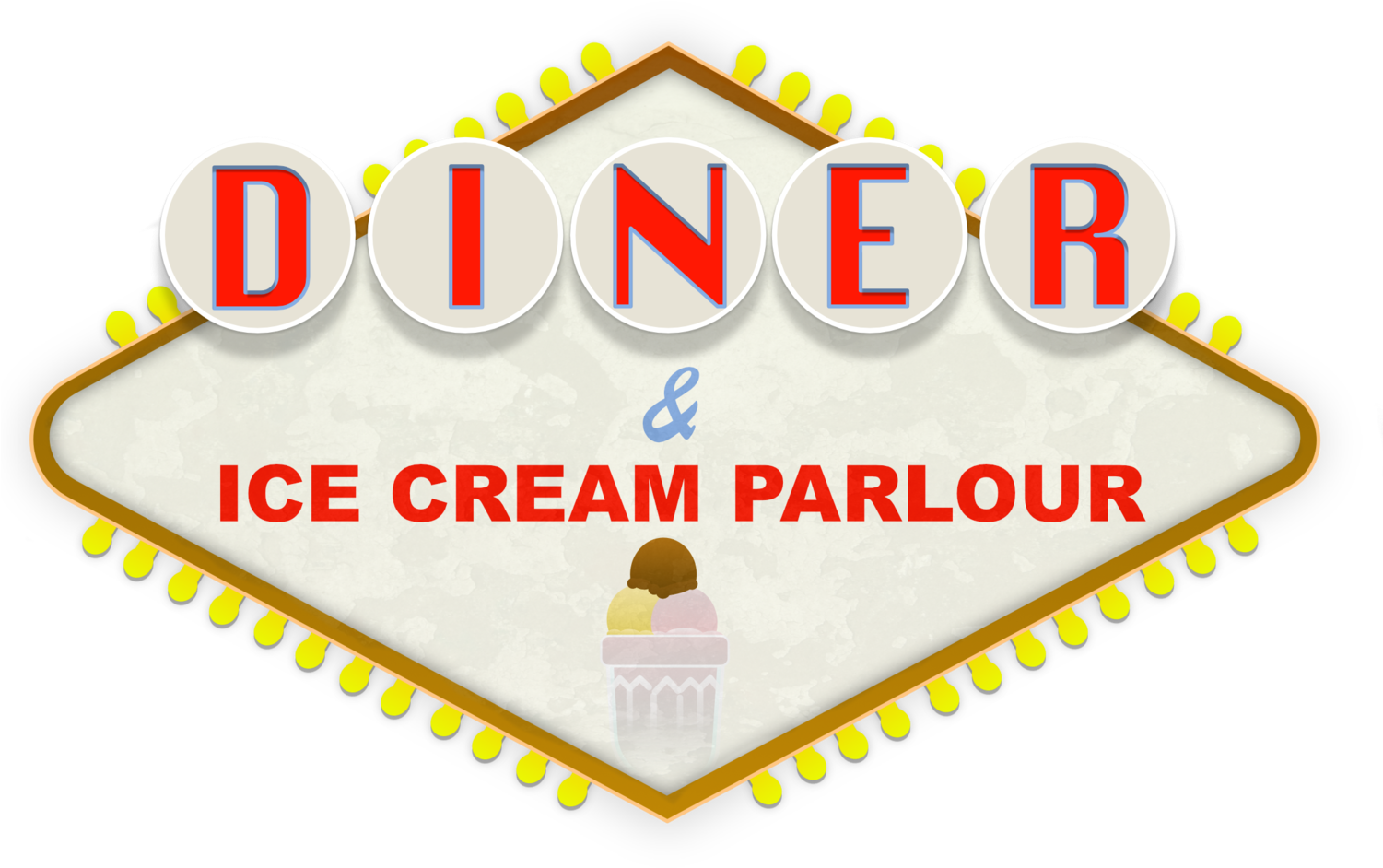 Ringwood Diner And Ice Cream Parlour Logo - Milk & Sugar (1500x1034), Png Download
