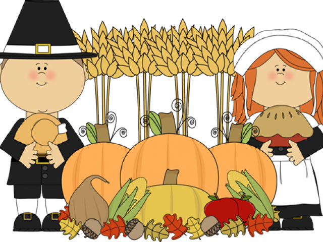 Fall Pilgrim Clipart (640x480), Png Download