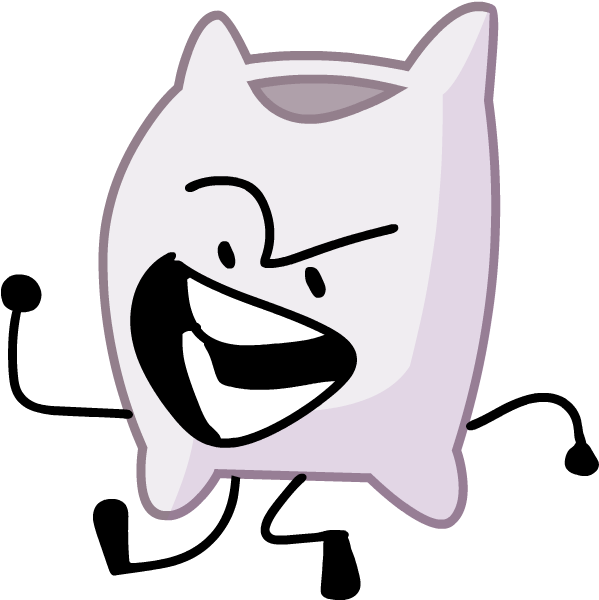 Pillow Clipart Pillo - Bfb Death Pact Pillow (598x619), Png Download